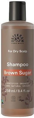 Urtekram Brown Sugar Shampoo Dry Scalp Organic Shampoos Against Dry Skin for Dry Hair 250ml