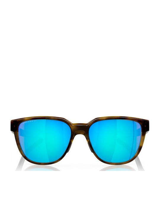 Oakley Actuator Men's Sunglasses with Brown Tartaruga Plastic Frame and Blue Polarized Lens OO9250-04
