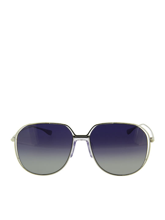 Bolon Damen Sonnenbrille mit Silber Metall Gestell BL7155C90