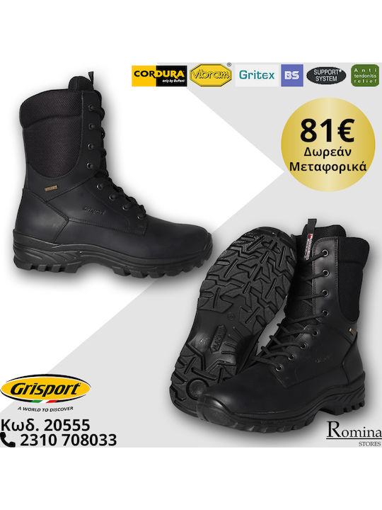 Grisport Men's Hiking Waterproof Boots Black