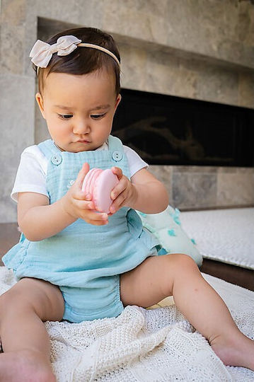 Tikiri Cupcake Kuchen Macaroon Beißringe Zahnen Linderung aus Gummi für 0 m+ 3 Stück
