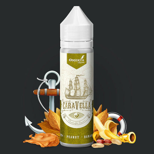 Omerta Shot de aromă Caravella Ry4 Peanut Banana 20ml/60ml 1buc
