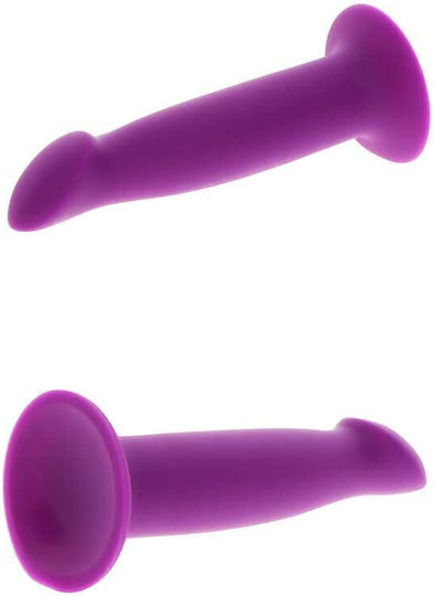 ToyJoy GoodHead Realistic Silicone Dildo with Suction Cup Purple 17.5cm