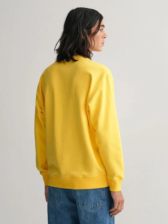 Gant Men's Sweatshirt Yellow