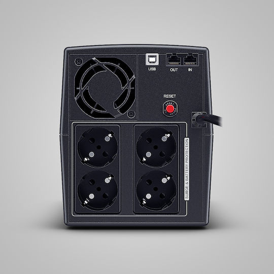 CyberPower UT2200EG UPS Line-Interactive 2200VA 1320W με 4 Schuko Πρίζες