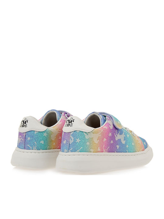 Kinder Sneakers mit Klettverschluss Mehrfarbig