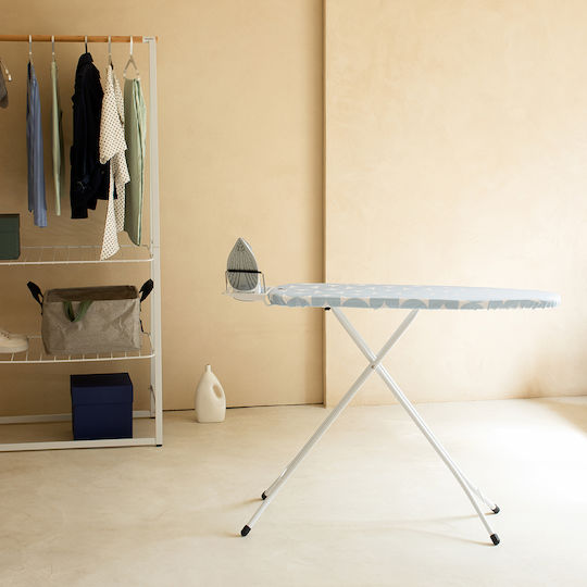 Brabantia Fresh Breeze Foldable Ironing Board for Steam Iron 110x30x96cm