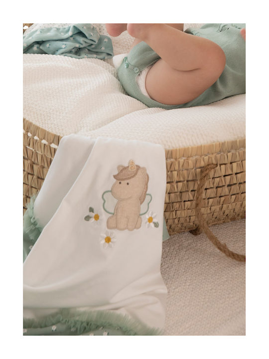 Mayoral Blanket Nursery Swaddling Blankets Light Blue 80x90cm