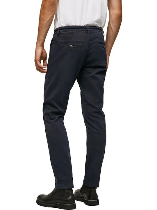 Charly Παντελόνι Chino σε Slim Εφαρμογή Navy Μπλε