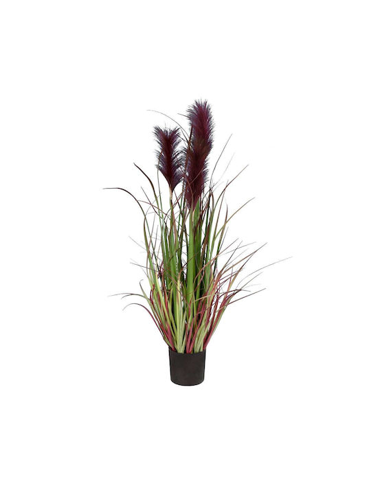 GloboStar Artificial Plant in Pot Pampas Grass Bloody Green 85cm with LED 1pcs