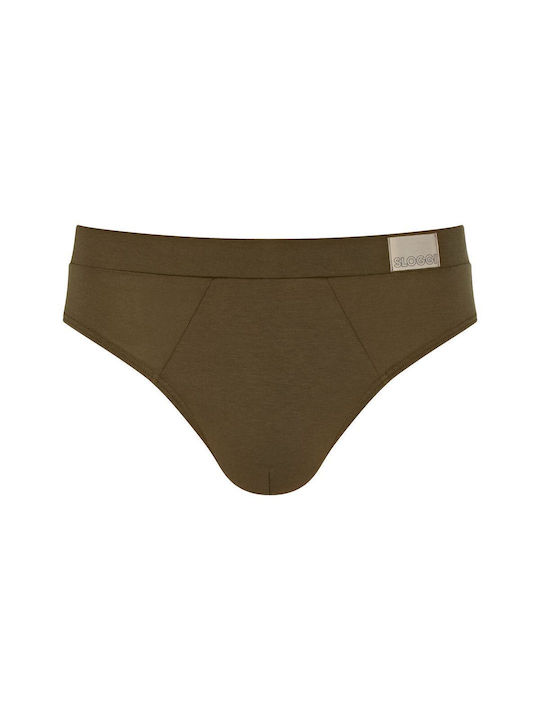 Men's Slips Brown / Khaki 2Pack