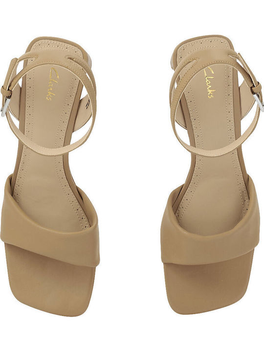 Seren65 Strap Leather Sandals Brown
