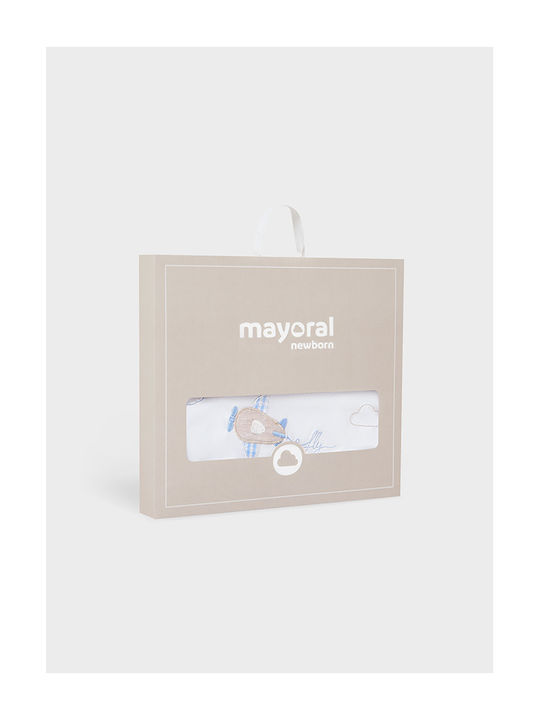 Mayoral Blanket Nursery Swaddling Blankets White 80x100cm