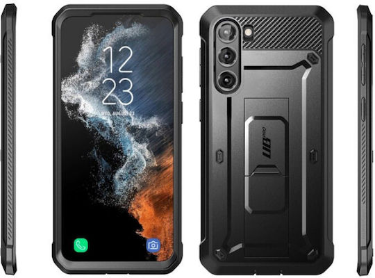 Supcase Unicorn Beetle Pro 360 Full Cover Plastic 1.2mm Black (Galaxy S23)