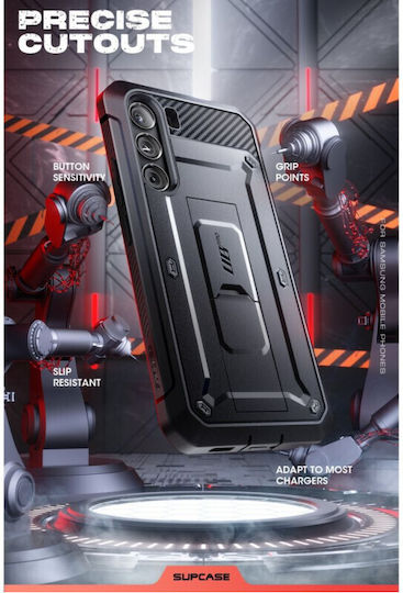 Supcase Unicorn Beetle Pro 360 Full Cover Plastic 1.2mm Black (Galaxy S23)