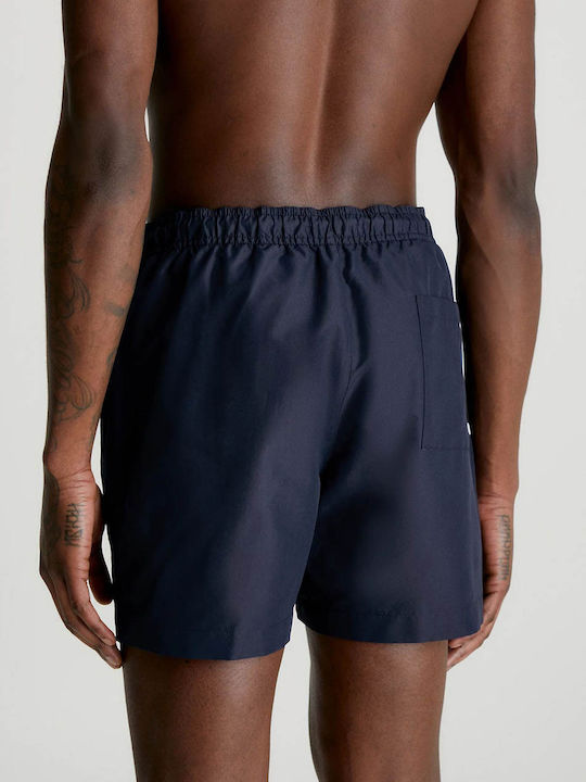 Calvin Klein Medium Drawstring Intense Ανδρικό Μαγιό Σορτς Navy Μπλε