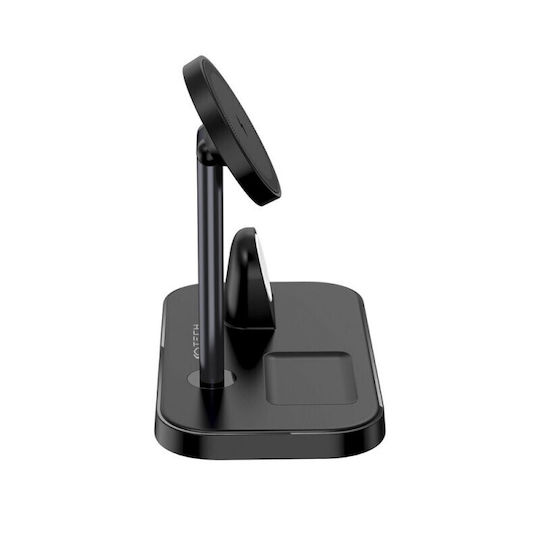 Tech-Protect Wireless Charger (Qi Pad) and Cable USB-C Blacks (QI15W)