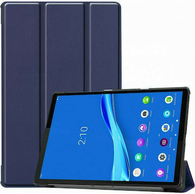 Tri-Fold Klappdeckel Blau Metallisch Für Lenovo Tab M10 Plus 10,6" 3. Generation