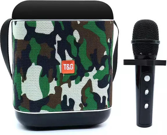 T&G Karaoke Speaker with Wireless Microphone TG-523 TG523 Khaki