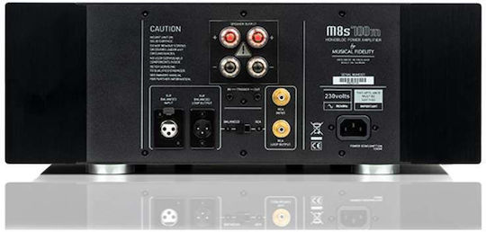 Musical Fidelity M8S-700M Τελικός Ενισχυτής Hi-Fi Stereo 700W/8Ω Μαύρος
