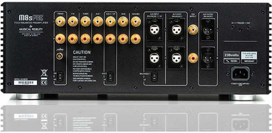 Musical Fidelity M8SPRE Προενισχυτής Hi-Fi Stereo Ασημί