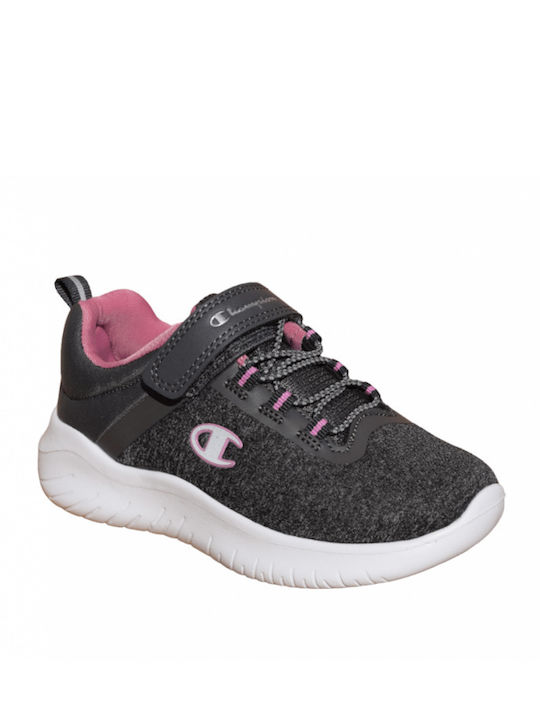 Παιδικά Sneakers με Σκρατς Γκρι