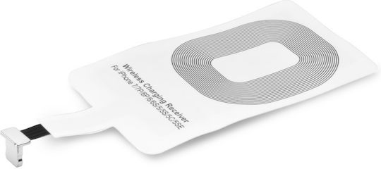 Qi Charging Receiver Lightning in White color