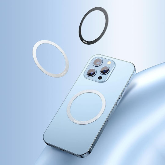 Baseus MagSafe-Ring Halo Schwarz 2Stück