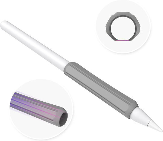 Stylus Case Stoyobe for Apple Pencil 1 / Apple Pencil 2 / Huawei M Gray