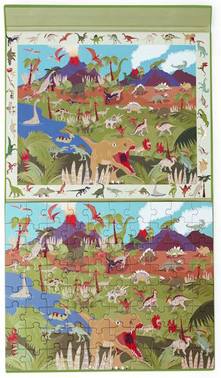 Παιδικό Puzzle Dinosaurs για 4+ Ετών 80pcs Scratch Europe
