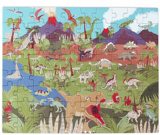 Παιδικό Puzzle Dinosaurs για 4+ Ετών 80pcs Scratch Europe