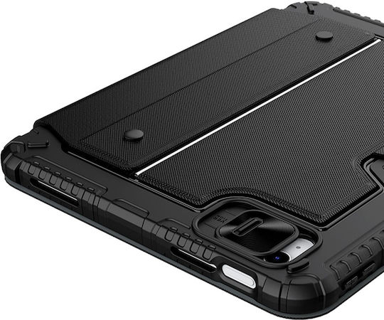 Nillkin Bumper Combo Flip Cover με Πληκτρολόγιο στα Αγγλικά US Μαύρη (iPad 2022 10.9'')