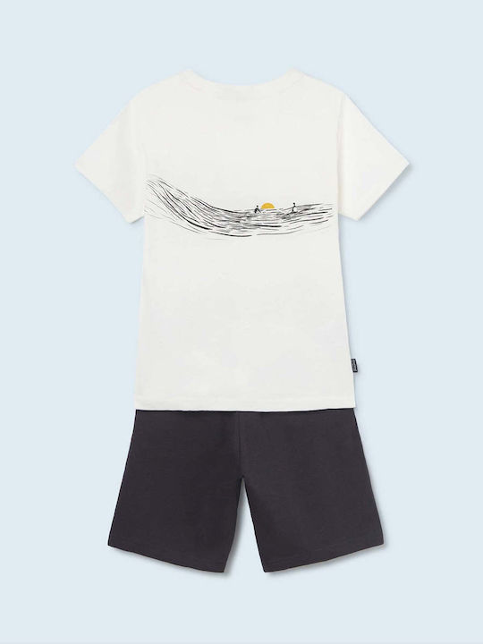 Mayoral Kids Set with Shorts Summer 2pcs White