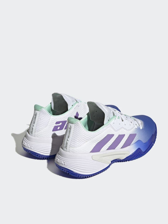 adidas Barricade Γυναικεία Παπούτσια Τένις για Χωμάτινα Γήπεδα Lucid Blue / Violet Fusion / Pulse Mint