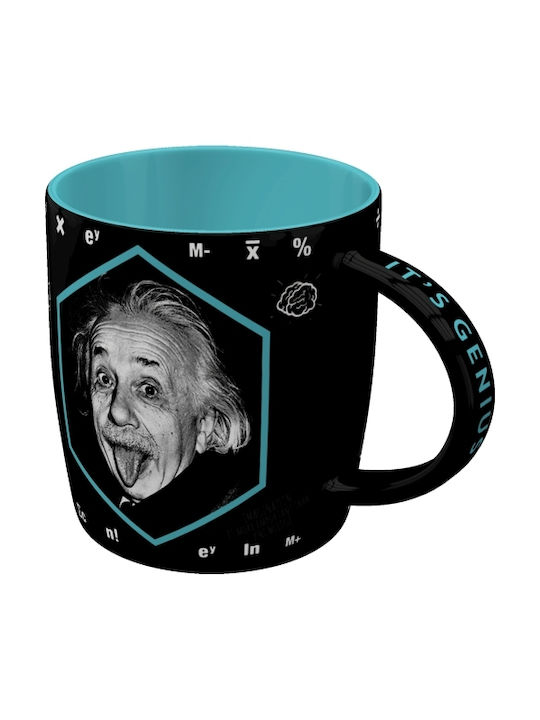 Nostalgic Art Einstein Κούπα Κεραμική Μαύρη