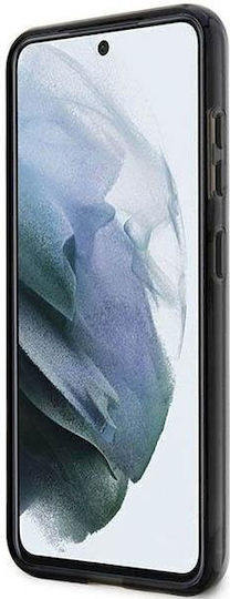 Guess Marble Marble Back Cover Plastic Marble Black (Galaxy S23)