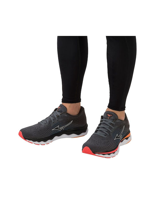 Wave Sky 6 Sport Shoes Running Gray