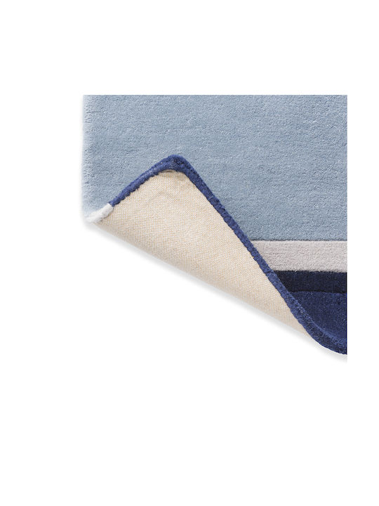 Laura Ashley Eaton Handgefertigt Teppich Rechteckig Wolle Dark Seaspray