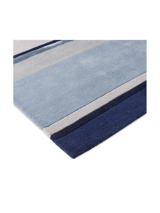 Laura Ashley Eaton Handgefertigt Teppich Rechteckig Wolle Dark Seaspray