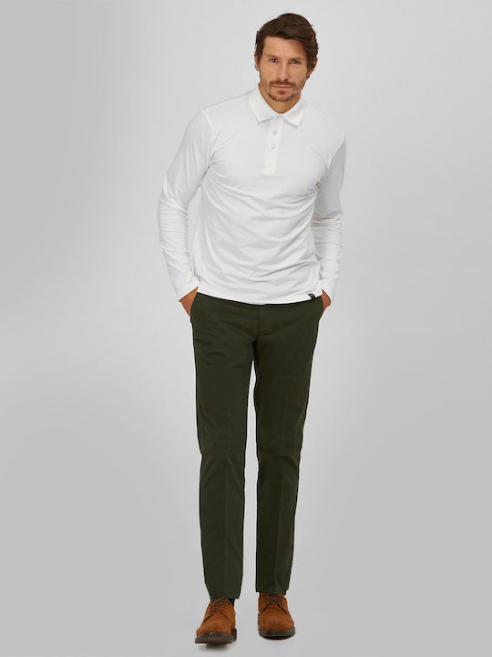 Poloshirt Modern Fit in Weiß Commander Subwhite ALL DAY