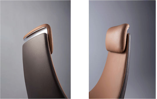 ErgoAction Royal Scaun De Birou De Director Cu Inclinare Maro
