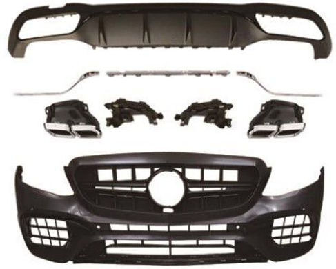 Body Kit Αυτοκινήτου AMG E63 Packet Συμβατό με BMW E63 W213 2016-2019
