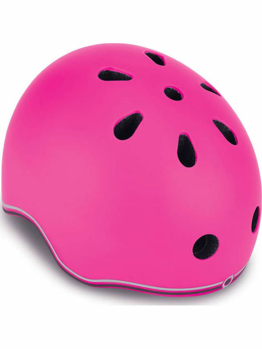 Globber Go Up Lights Kids' Helmet for City Bike Pink with LED Light XXS/XS (45-51cm)