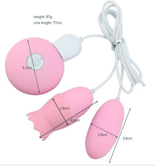 La Lolita Amsterdam Exclusive Angel Vibrator Egg Roz
