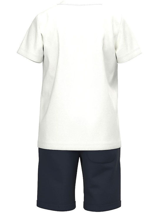 Name It Kids Set with Shorts Summer 2pcs White