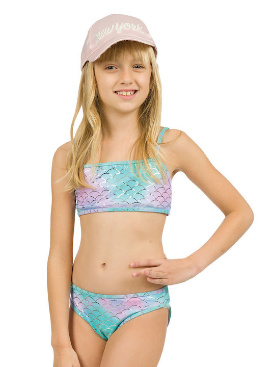 Energiers Mermaid Print Παιδικό Μαγιό Μπικίνι Πολύχρωμο Energiers Mermaid Print Παιδικό Μαγιό Μπικίνι Πολύχρωμο
