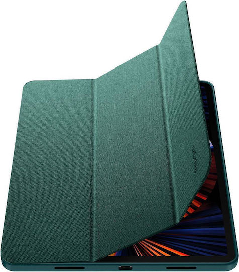 Spigen Urban Fit Flip Cover Synthetic Leather / Silicone Midnight Green (iPad Pro 2021 12.9" / iPad Pro 2022 12.9'') ACS03092