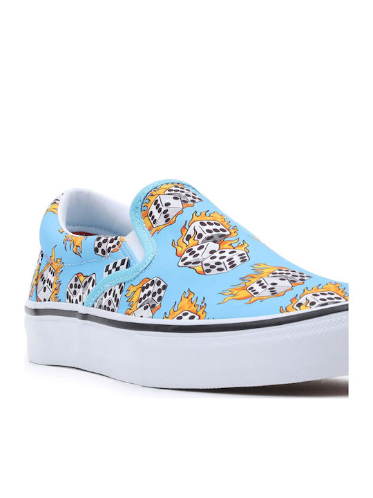 Skate Men's Slip-Ons Blue