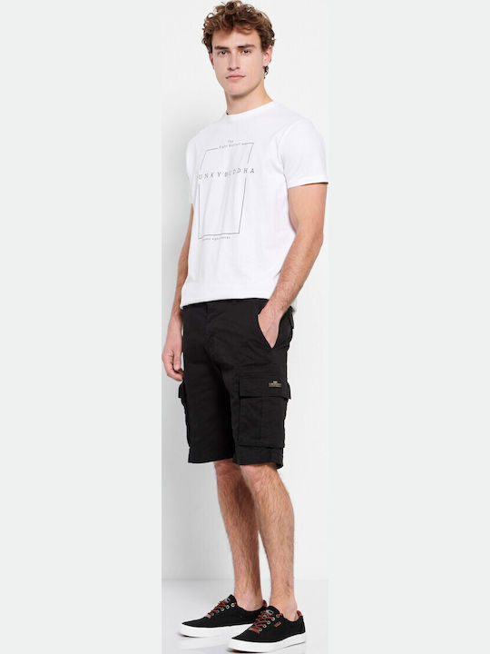 FBM007-00203 Men's Shorts Cargo Black