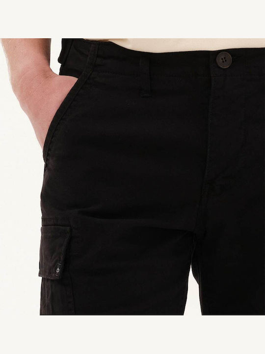 231.EM47.295 Men's Shorts Cargo Black